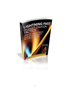 68e130680a33e lightning fast product creation how to easily create quality e product within 24 hours Kitap Kapağı