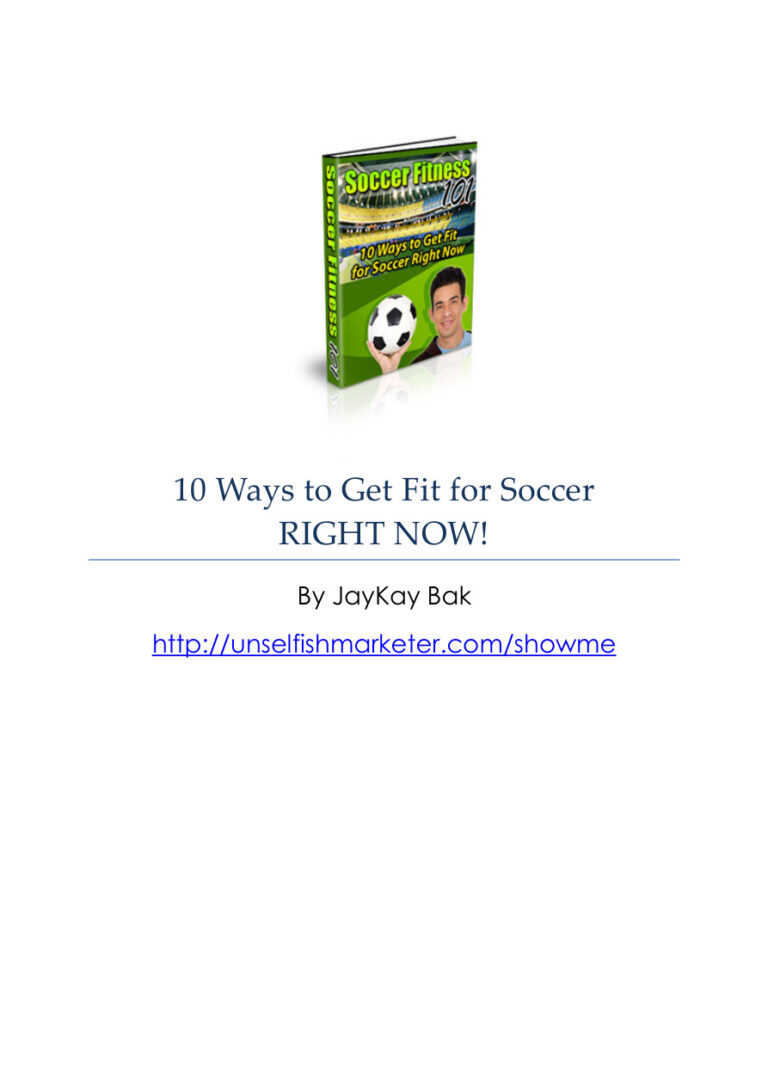 Soccer Fitness PDF Download – Unknown Author
