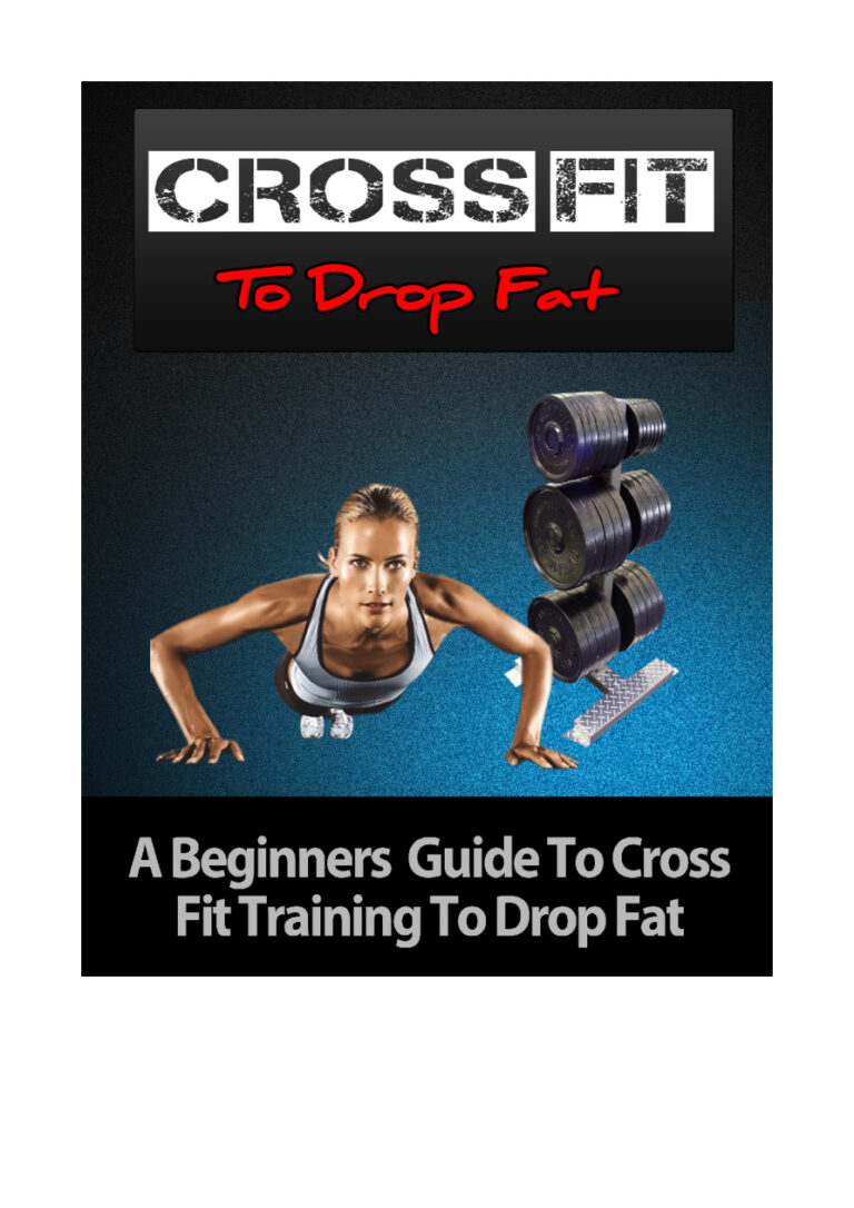 CrossFit to Drop Fat PDF Download – Unknown Author