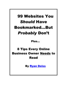 68e6e11bb84ba 99 websites you should have bookmarked but probably don t plus 8 tips every online business owner needs to read Kitap Kapağı