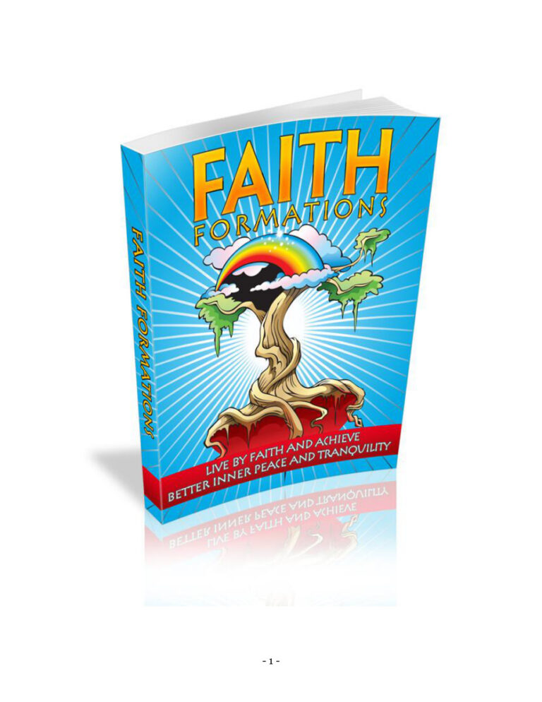Faith Formations PDF Download – Unknown Author