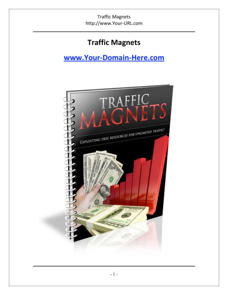 Traffic Magnets PDF Download – Unknown Author