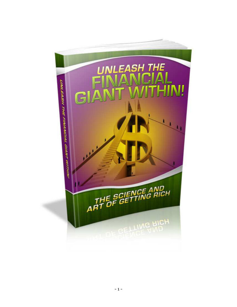 Unleash the Financial Giant Within PDF Download – Unknown Author
