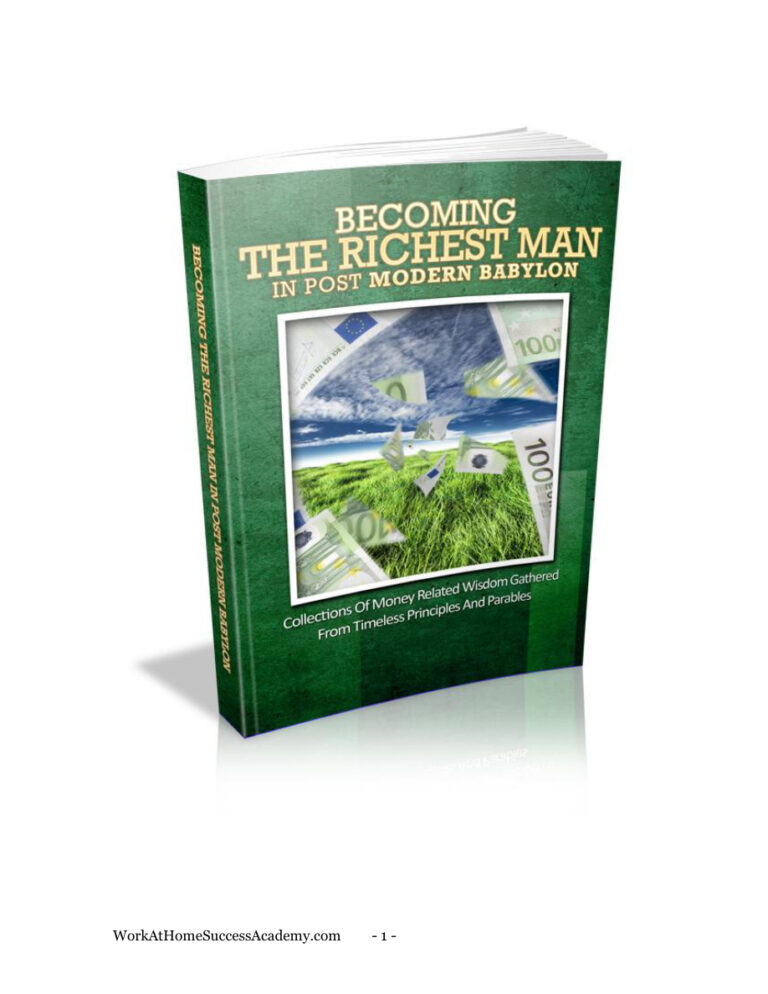 Becoming the Richest Man in Post-modern Babylon PDF Download – Unknown Author