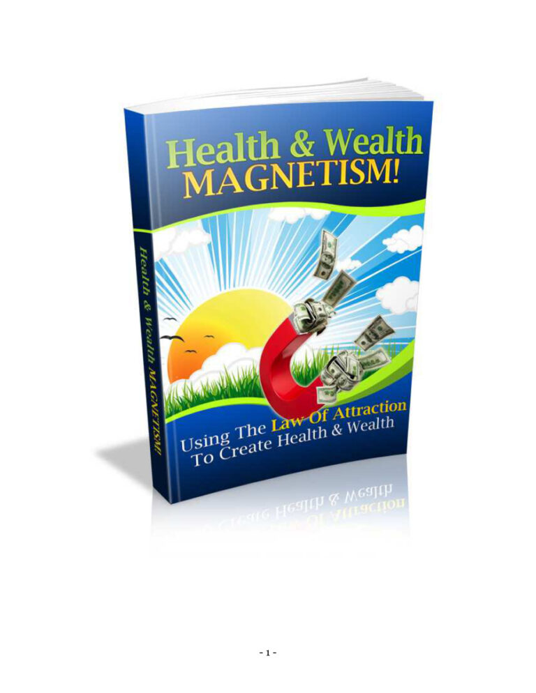 68efe05080cad health and wealth magnetism using the law of attraction to create health and wealth Kitap Kapağı