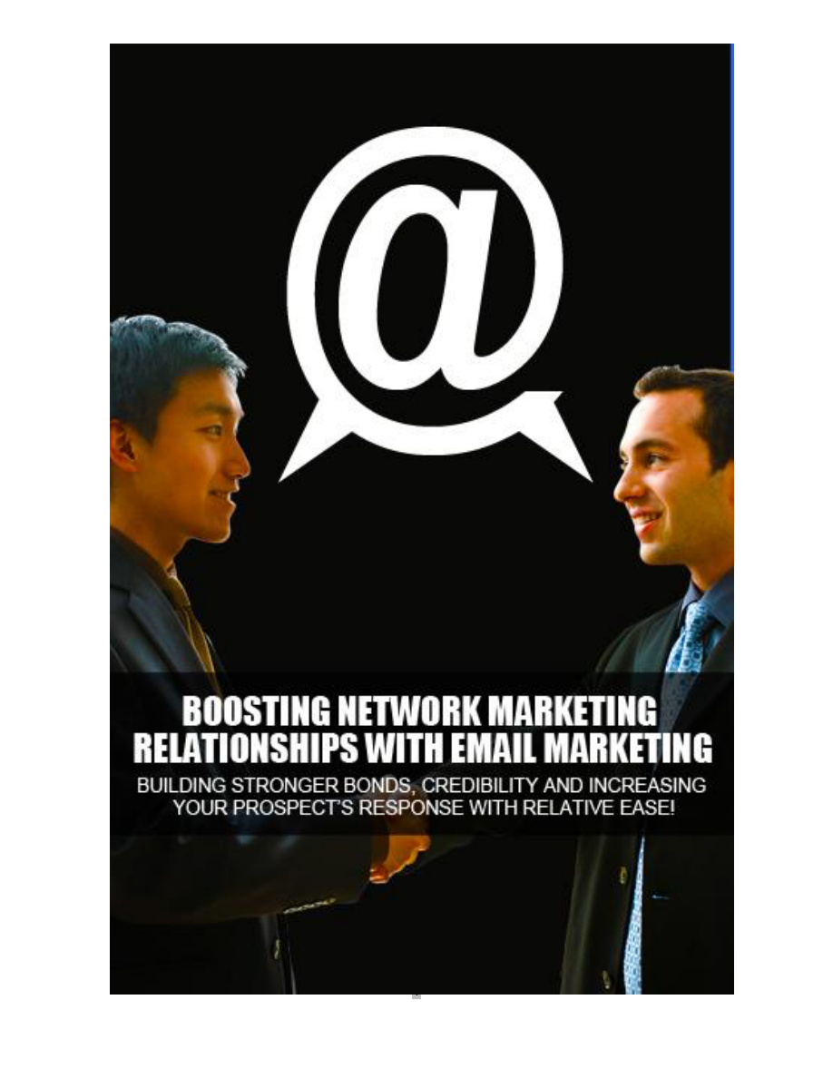 Boosting Network Marketing Relationships with Email Marketing PDF Download