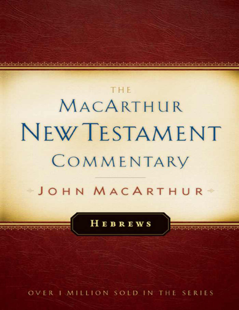 Hebrews PDF Download – John F. MacArthur