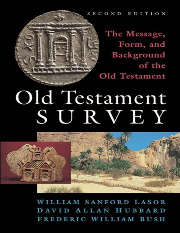 The Old Testament Survey PDF Download – Unknown Author