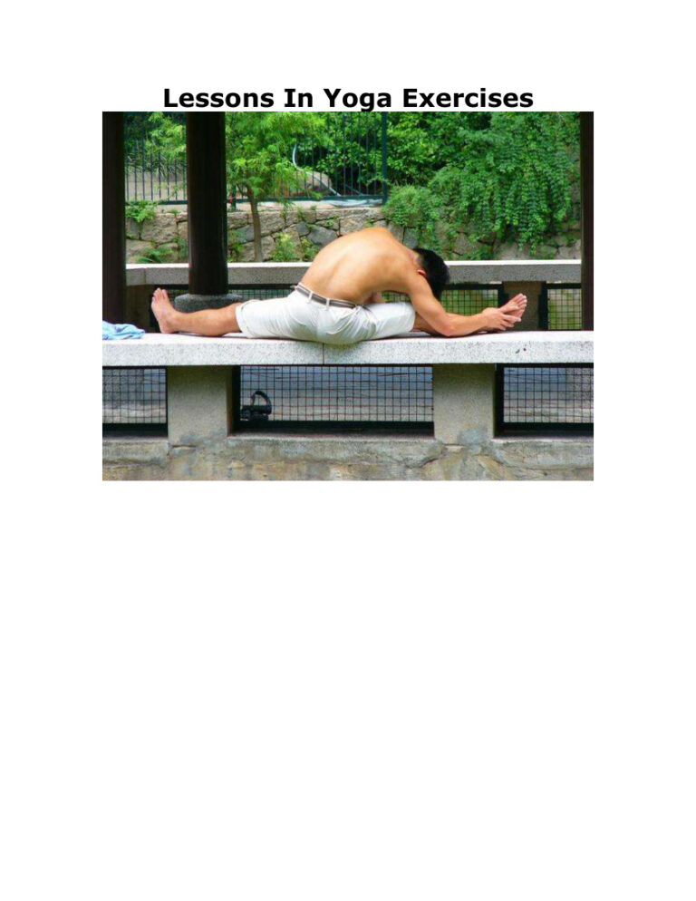 Lessons in Yoga Exercises PDF Download – Unknown Author