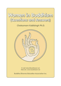 69185a5ee8b29 women in buddhism questions and answers chatsumarn kabilsingh Kitap Kapağı