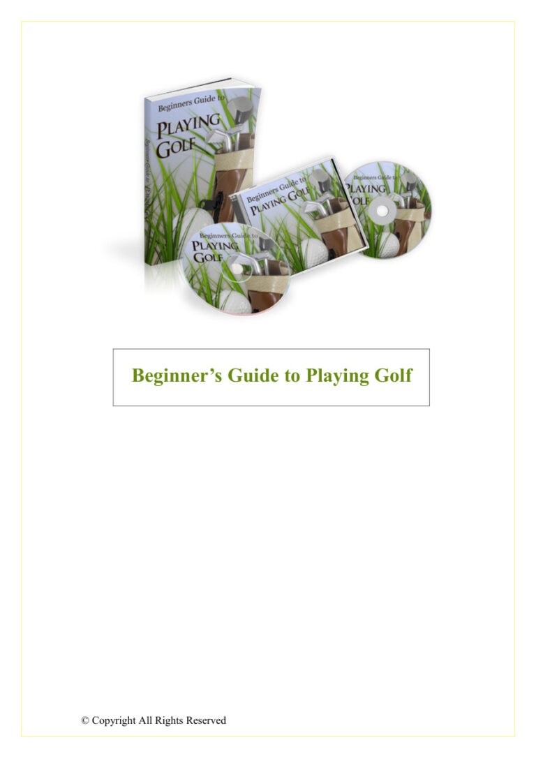 691b4057ee305 beginner s guide to playing golf Kitap Kapağı