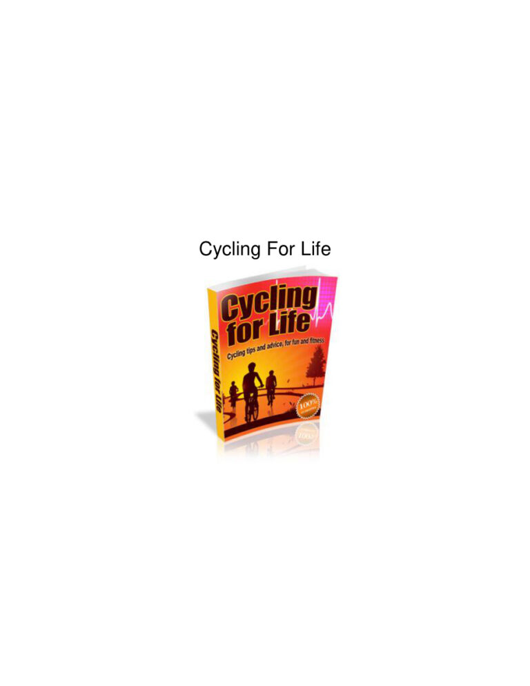 Cycling for Life PDF Download – Unknown Author