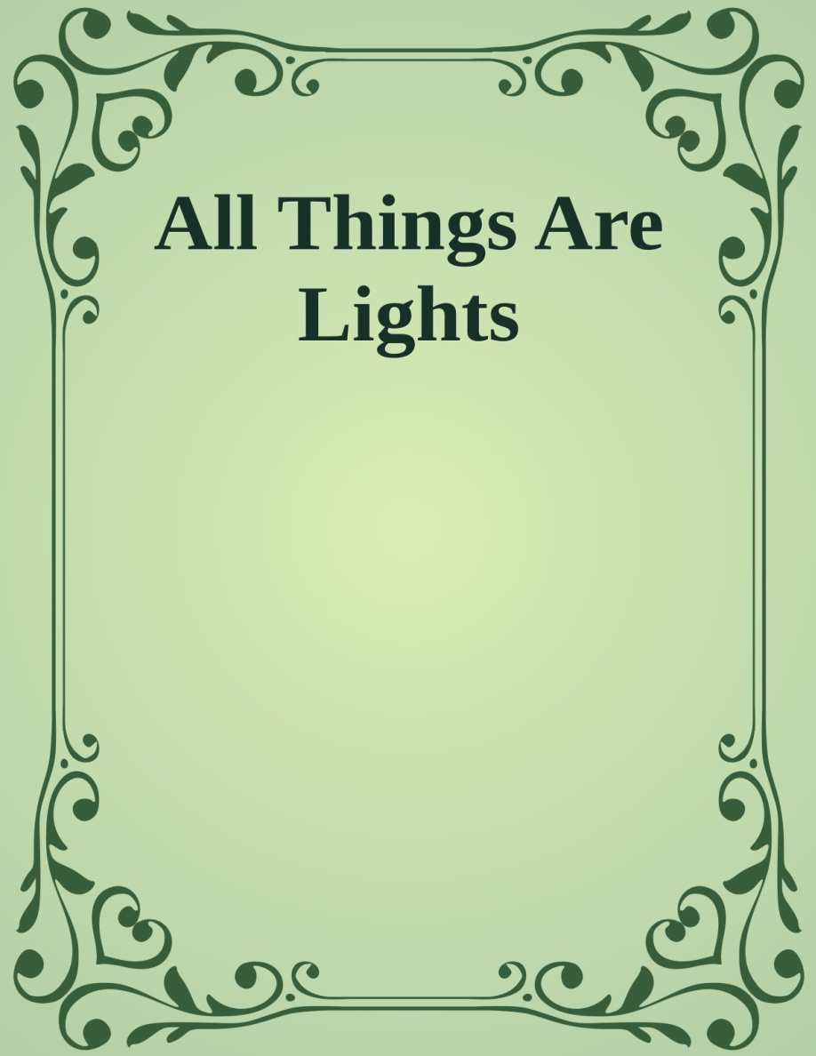 All Things are Lights PDF Download