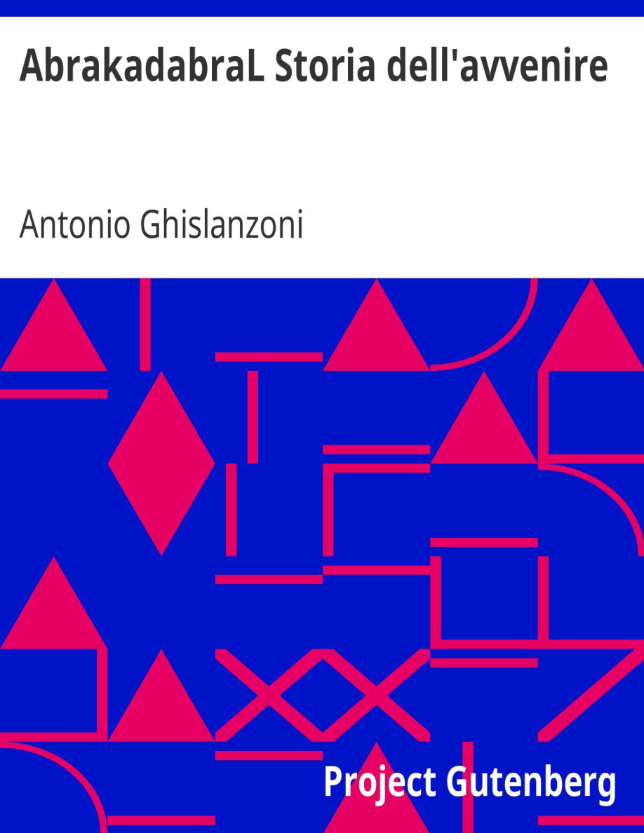 Abrakadabra: Storia dell'avvenire PDF Download