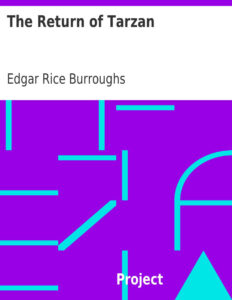 6927fe0e7c2c2 the return of tarzan by edgar rice burroughs Kitap Kapağı