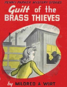 692c33182cba3 guilt of the brass thieves by mildred augustine wirt Kitap Kapağı