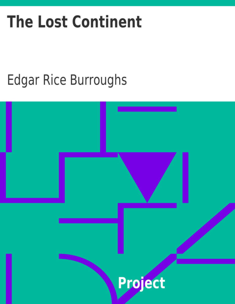 692cc8492992d the lost continent by edgar rice burroughs Kitap Kapağı