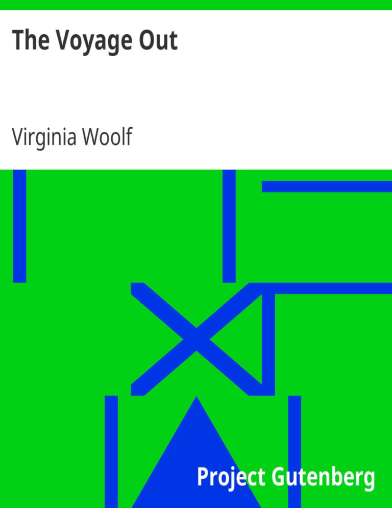 692d436483f86 the voyage out by virginia woolf Kitap Kapağı
