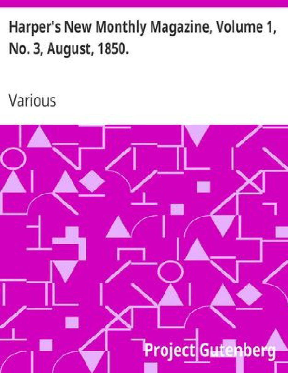 Harper's New Monthly Magazine: August 1850 PDF Download