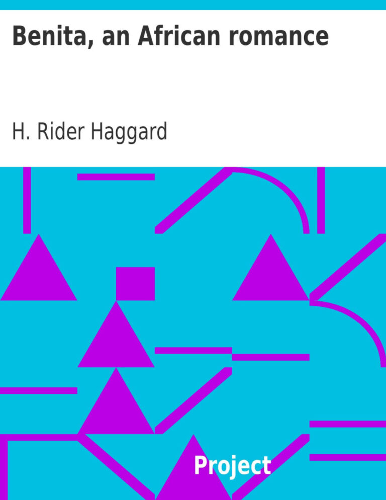 69314431deda0 benita an african romance by h rider haggard Kitap Kapağı