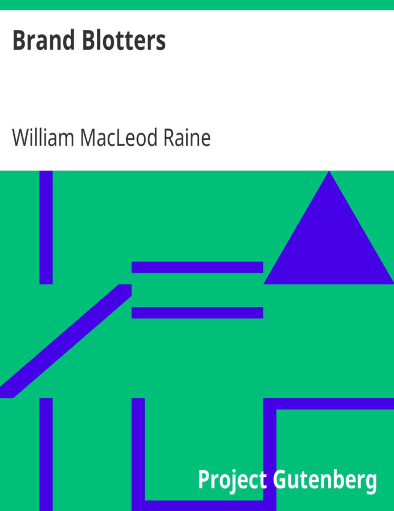 6937c23e08a57 brand blotters by william macleod raine Kitap Kapağı