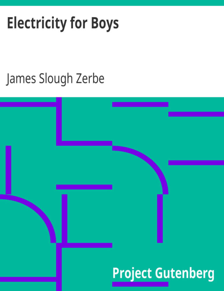 Electricity for Boys PDF Download – J. S. Zerbe