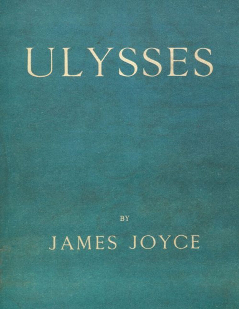 693e62cd26645 ulysses by james joyce Kitap Kapağı