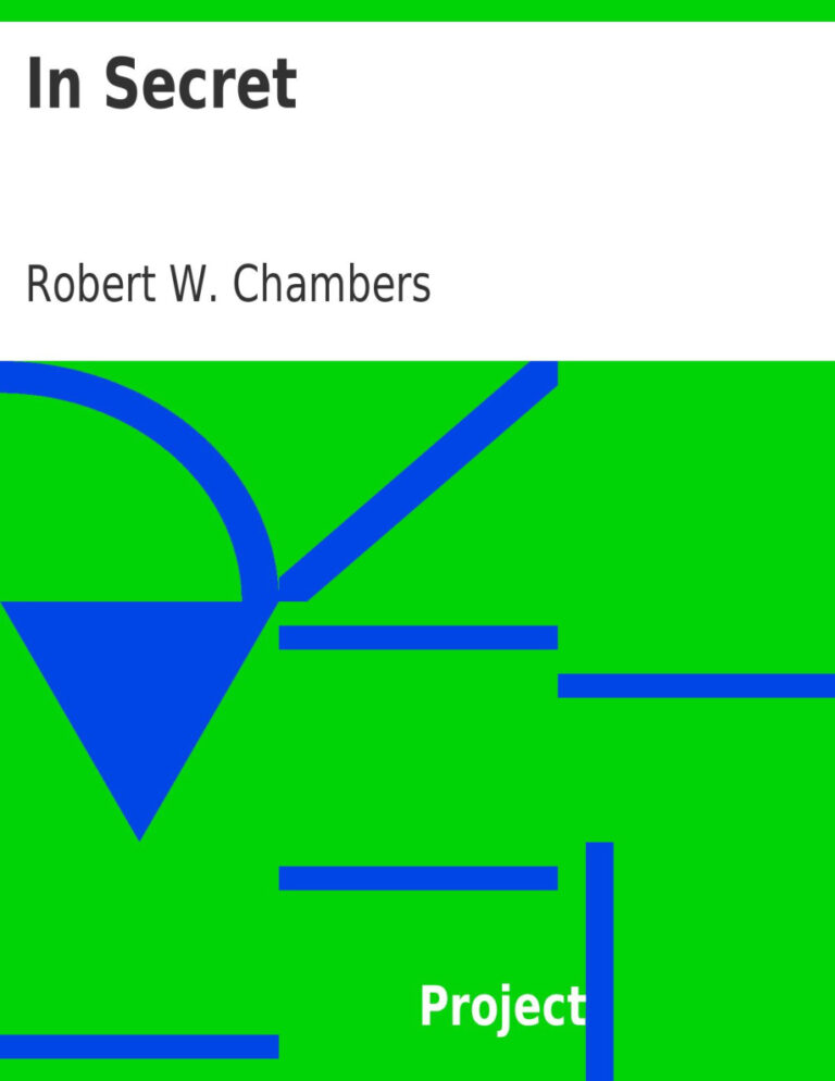 694132423199a in secret by robert w chambers Kitap Kapağı