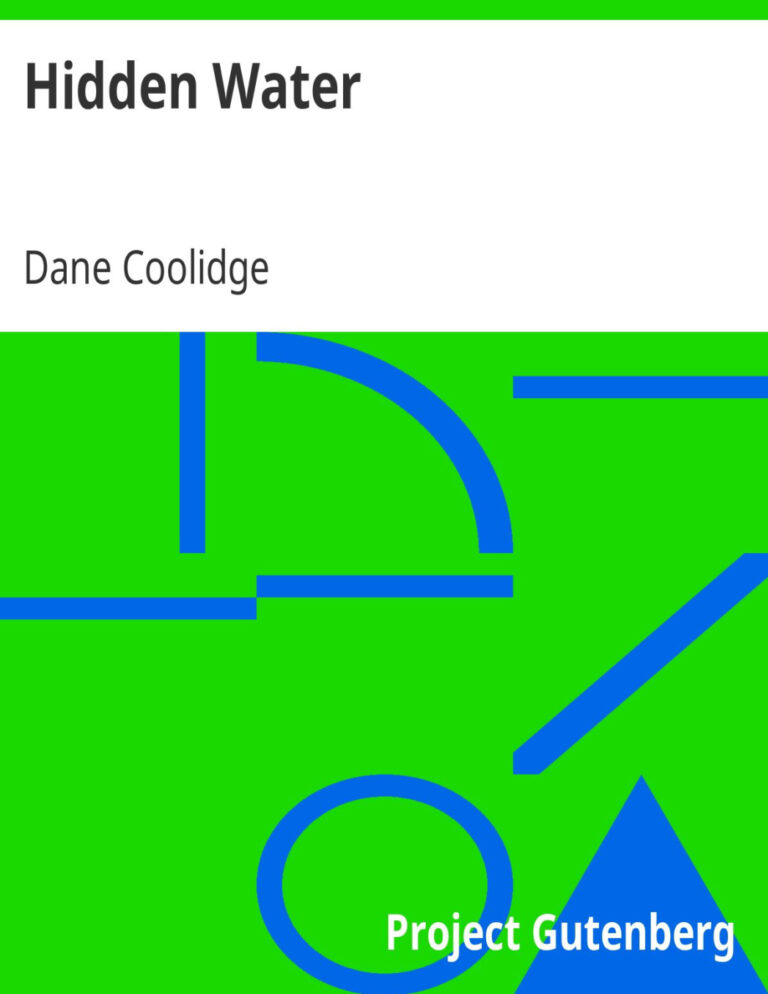 69443f5786741 hidden water by dane coolidge Kitap Kapağı