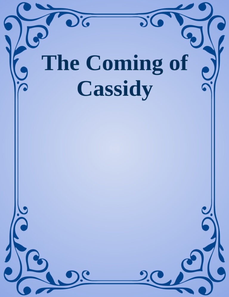 694482ecb7b2d the coming of cassidy and the others Kitap Kapağı