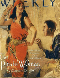 69469073bbf76 the pirate woman a breathless romance of the caribbean by aylward edward dingle Kitap Kapağı