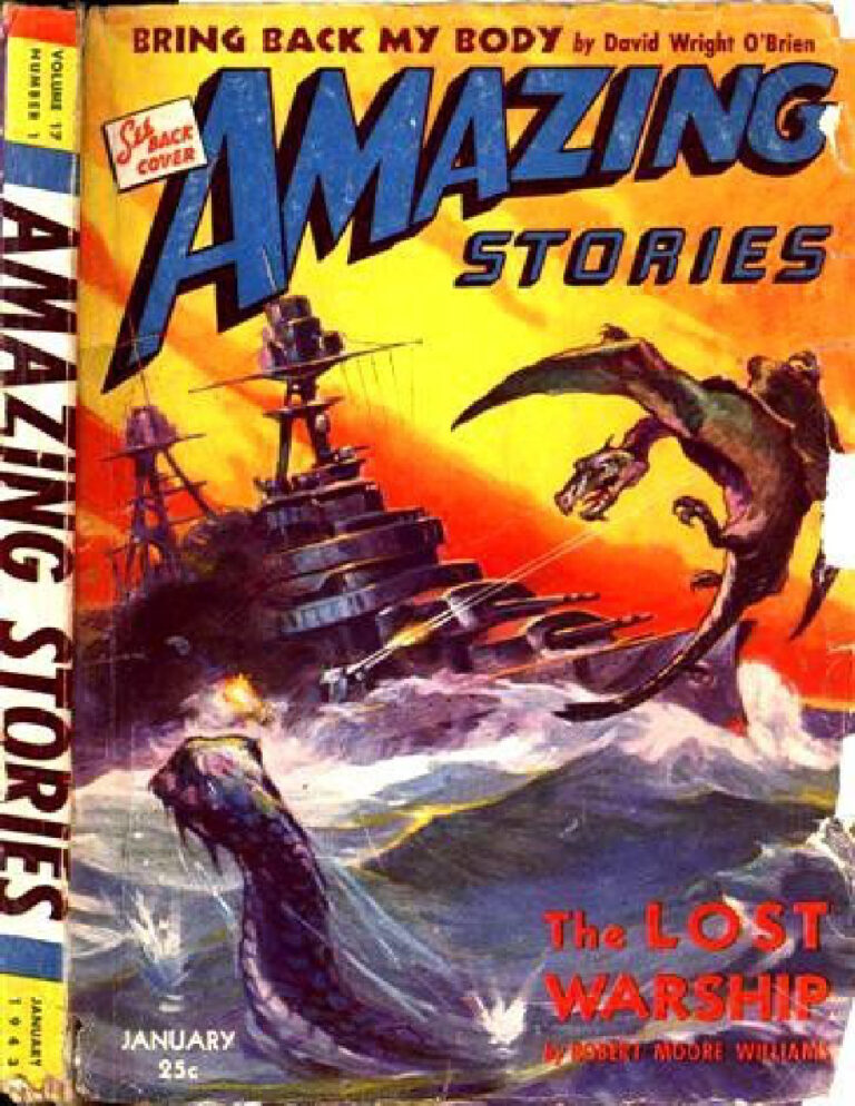 694861944ec8a the lost warship by robert moore williams Kitap Kapağı