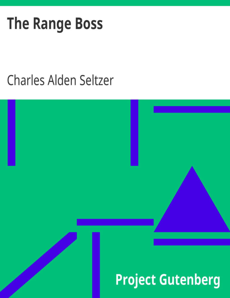 6948f3516ee6c the range boss by charles alden seltzer Kitap Kapağı