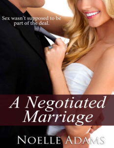 A Negotiated Marriage Noelle Adams Kitap Kapağı