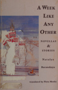 A week like any other Russian Edition Natalya Baranskaya Kitap Kapağı