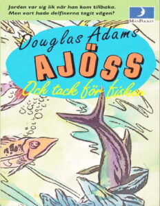 Ajoss och tack for fisken Adams Douglas Kitap Kapağı