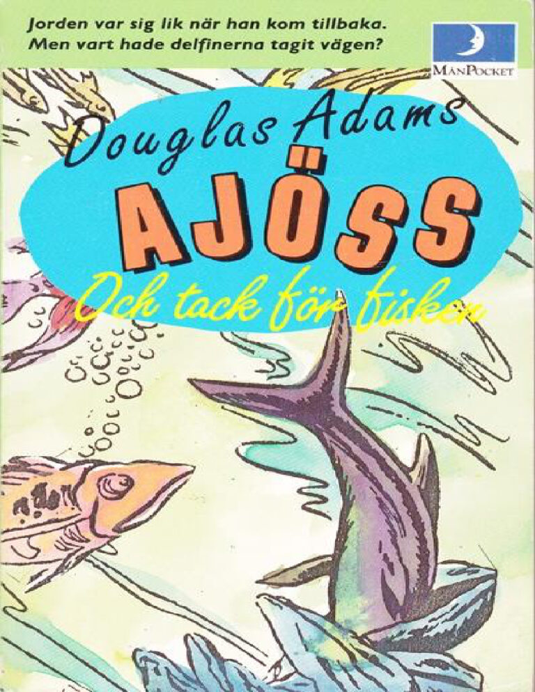 Ajoss och tack for fisken Adams Douglas Kitap Kapağı