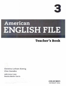 American English File 3 2nd Edition Teacher's Book Kitap Kapağı