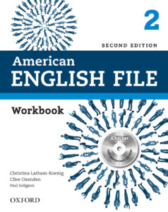 American English file 2ed 2 Workbook Kitap Kapağı