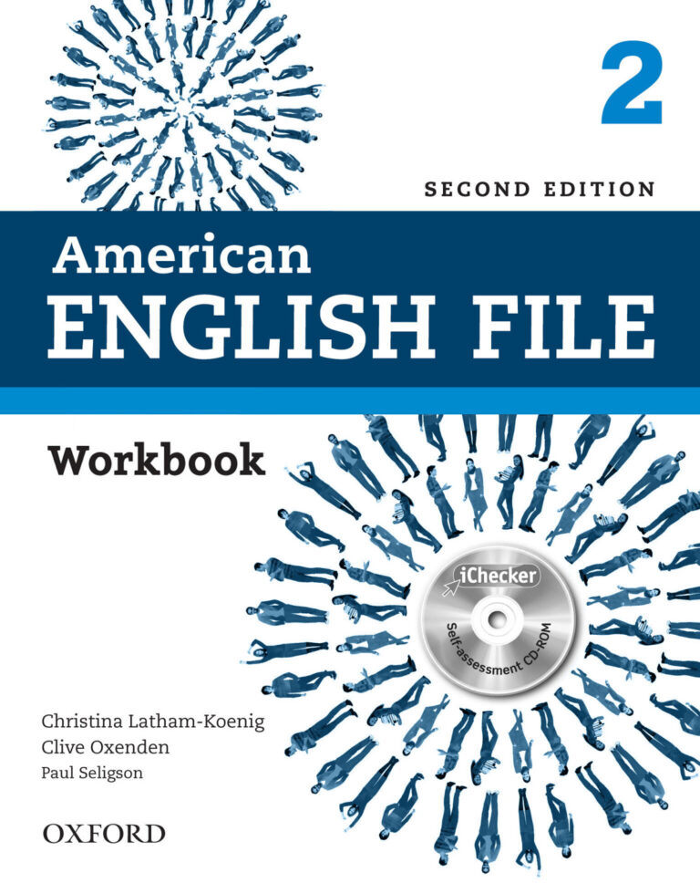American English file 2ed 2 Workbook Kitap Kapağı