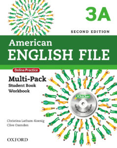 American English file 2ed 3A SB WB Kitap Kapağı