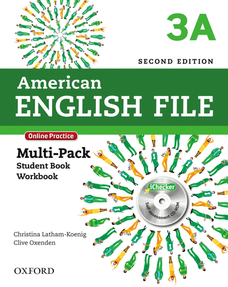 American English file 2ed 3A SB WB Kitap Kapağı