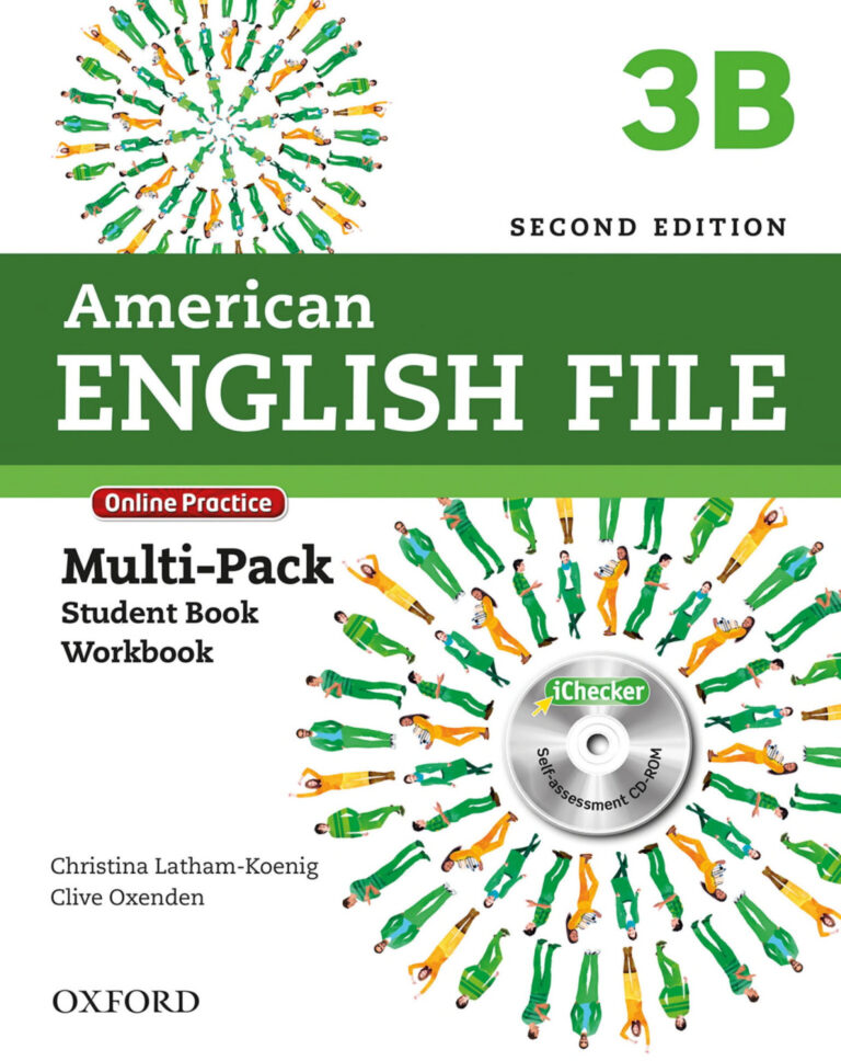 American English file 2ed 3B SB WB Kitap Kapağı