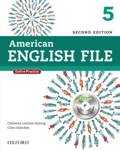 American English file 2ed 5 Student book Kitap Kapağı