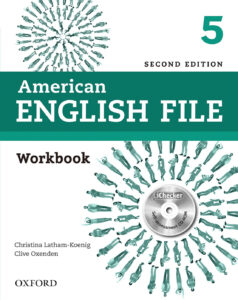 American English file 2ed 5 Workbook Kitap Kapağı