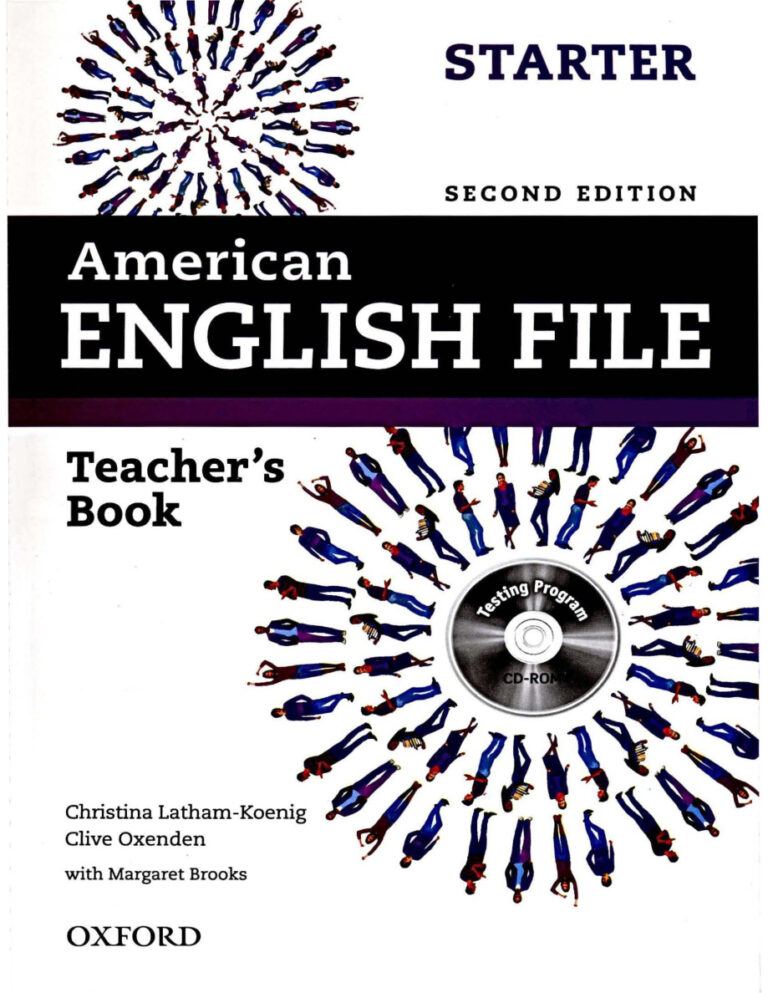 American English file 2ed Starter Teacher book Kitap Kapağı