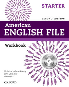 American English file 2ed Starter Workbook Kitap Kapağı