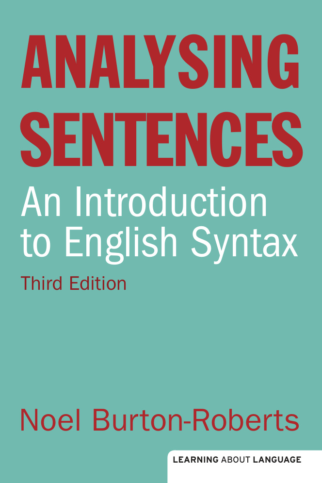 An Introduction To English Syntax Kitap Kapağı