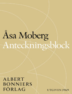 Anteckningsblock Moberg Asa Kitap Kapağı