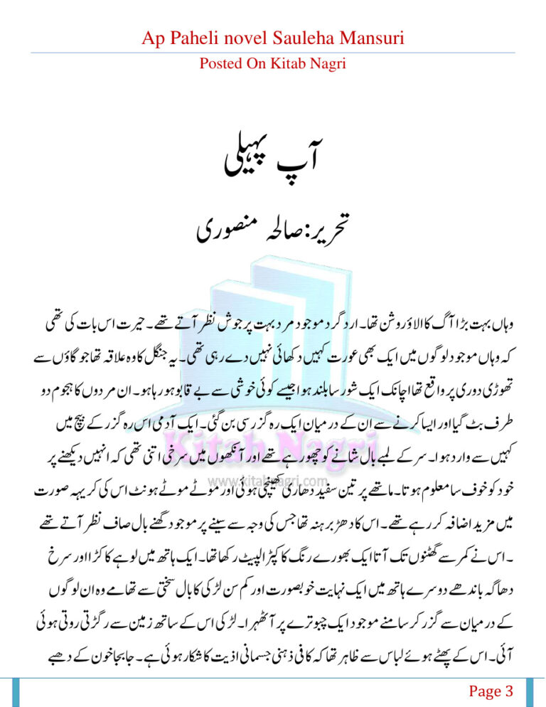 Ap Paheli میری پہیلی Urdu Edition Sauleha Mansuri Kitap Kapağı